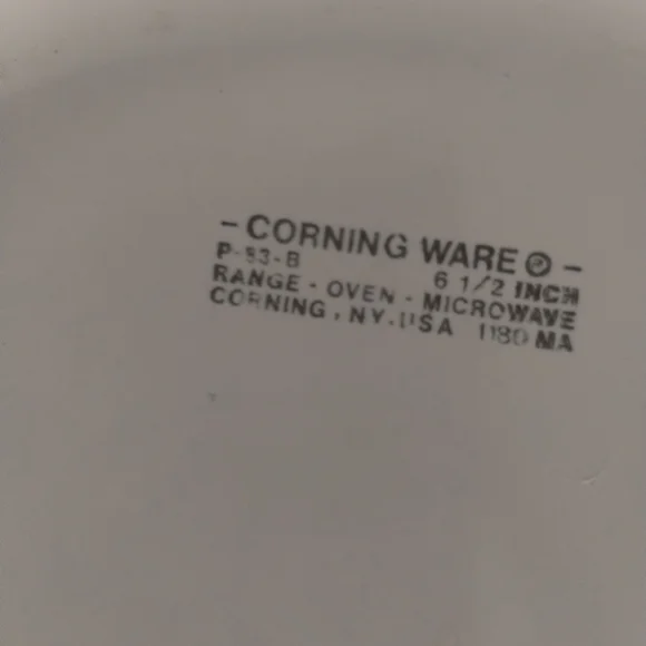 2 Vintage Corning Ware Cornflower Blue P-83-B Sauce Pan Skillets - Picture 9 of 10